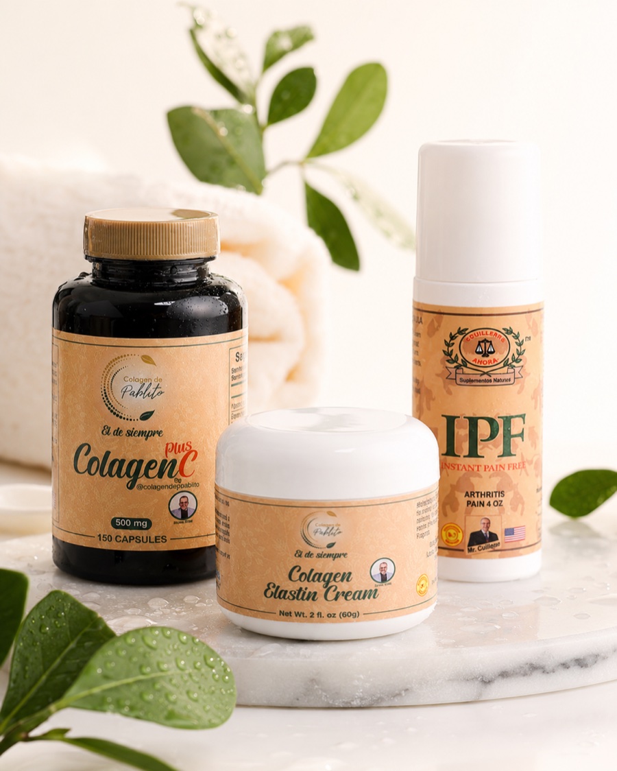 Set de reapertura: Colagen C Plus, Colagen Elastin Cream y Roll on IPF